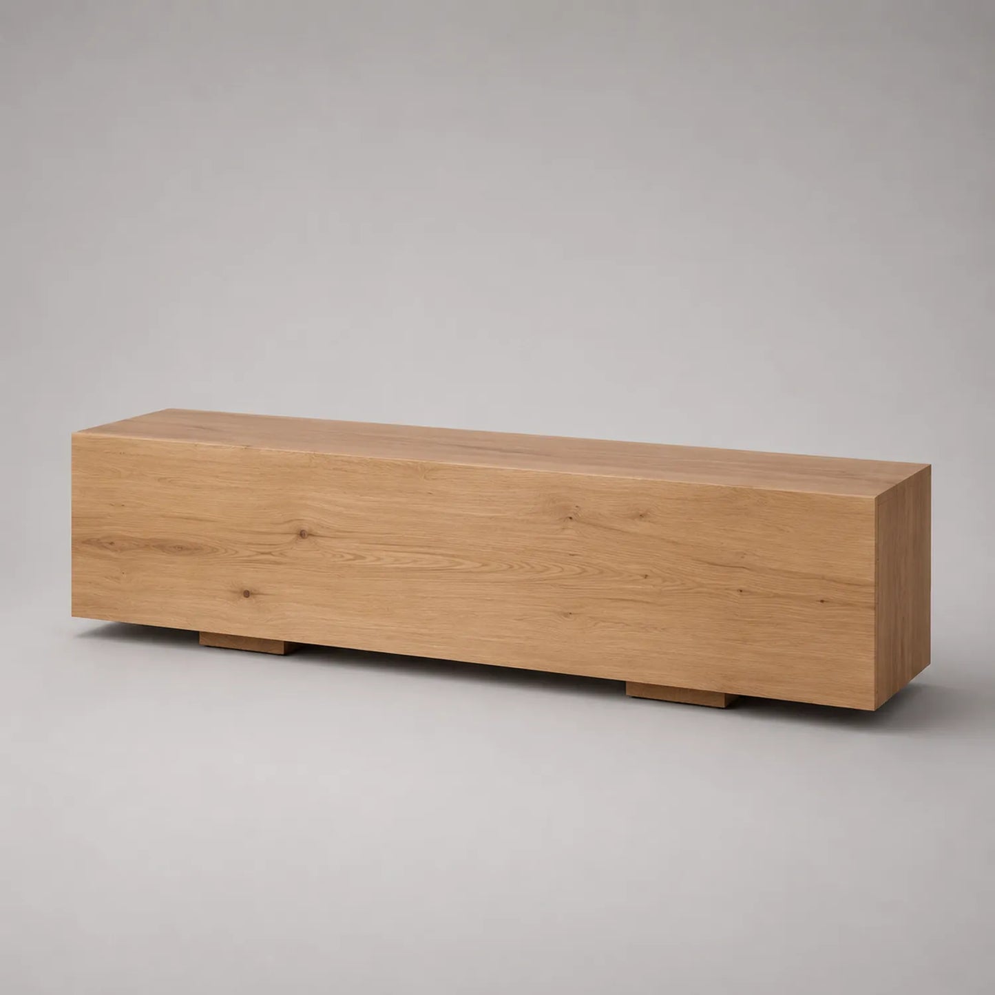Holzbank Eiche Massivholz 150x40x45cm